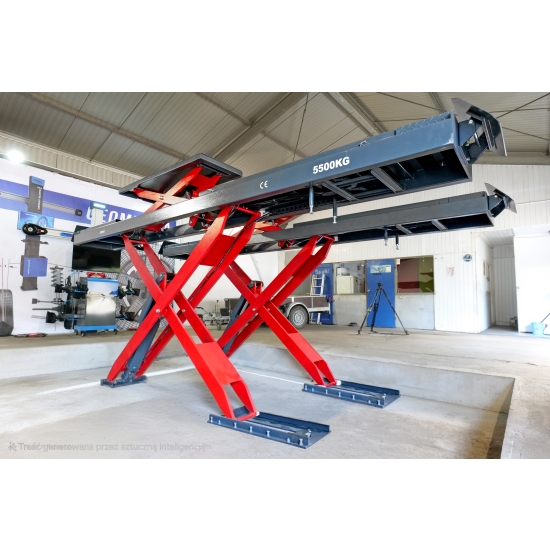 PODNOŚNIK NOŻYCOWY diagnostyczny 5500kg  5500SE