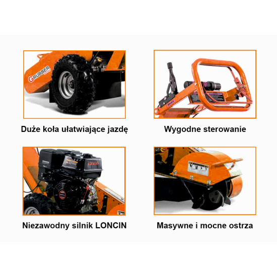 Frezarka do pni GRUBBER AFR1500