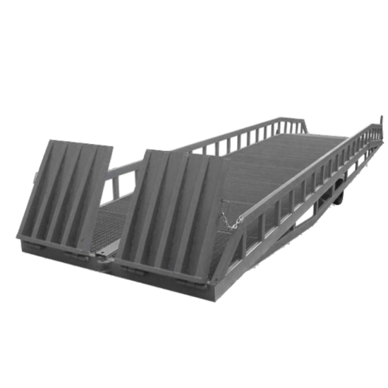 Mobilna Rampa Załadunkowa 10T GRUBBER Rampa podjazdowa do TIRA RN02